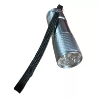 Lampe torche aluminium 9 Led