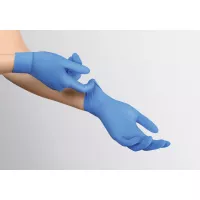 Paire de gants nitrile stérile non poudrés - taille L