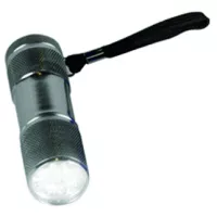 Lampe torche aluminium 9 Led