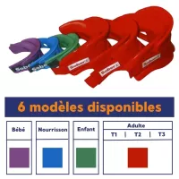 6 modèles disponibles Collier cervical C4 en deux parties Sober