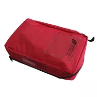 Pochette vide rouge pour sac Grimm