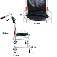 Chaise portoir d'ambulance DMT PS-120